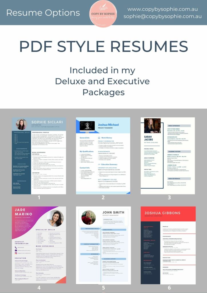 Resume Options