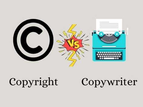 Copyright vs copywriter