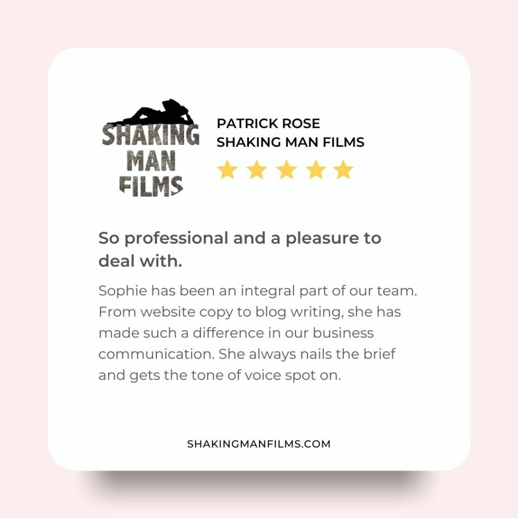 Sydney Copywriter review